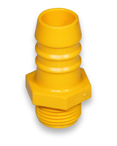 Hose socket 1/2" m for hose 3/4"